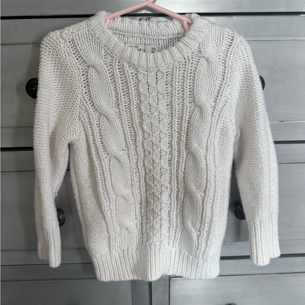 3T/4T Abercrombie Kids Cable Knit Sweater